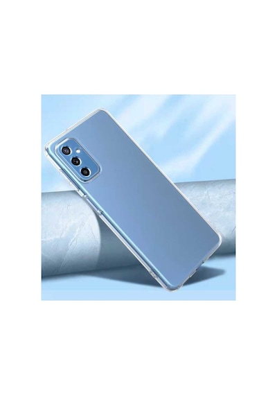 Samsung Galaxy Uyumlu M52 Kılıf Ultra Ince Esnek Süper Silikon 0.3mm R91346:şeffaf