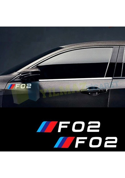 Bmw M Yan Cam Ayna Oto Sticker Yapıştırma E46 E90 E60 E39 E36 F30 15 X 4 Cm
