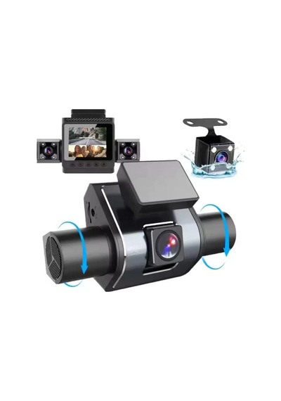 Tr 1080p Hd 4 Kameralı Wifi Telefon Kontrolü - 3 İnç Ekran Gece Görüşlü Geniş Açı G- Sensörü
