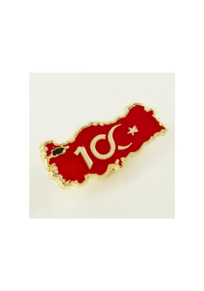 Zenviac456 Cumhuriyetin 100. Yılına Özel Yaka Rozet Zenviac45678 Sarı 86265846