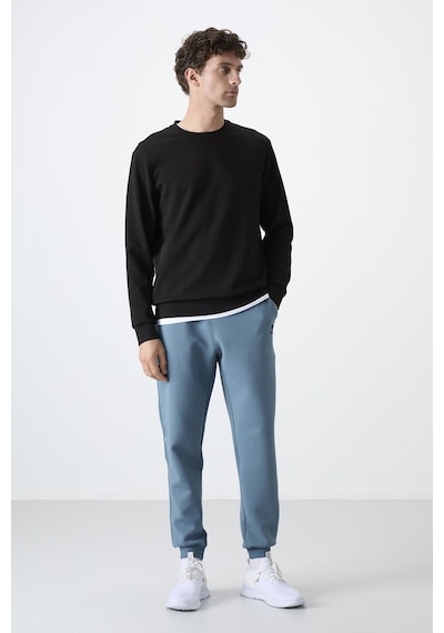 Tommy Life Orman Yeşili Bağcıklı Dar Paça Erkek Eşofman Alt - 84999 Yeşil