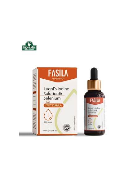 Fasıla Lugol's %2 Ve Selenyum İyot Damla