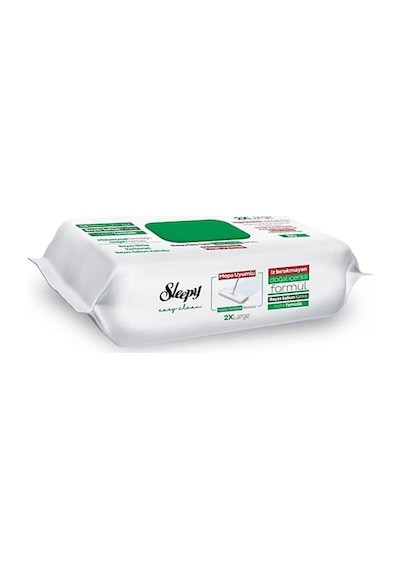 Sleepy Easy Clean Beyaz Sabun Katkılı Yüzey Temizlik Havlusu 3 Adet 3x100 300 Yaprak Tekli