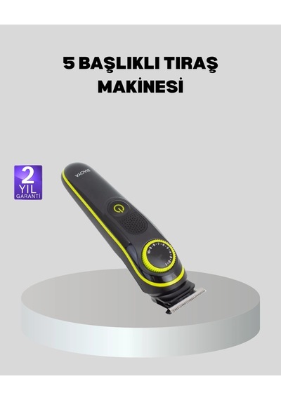 Ceylan Adam Erkek Bakım Seti Kablosuz Şarjlı Tıraş Makinesi, Su Geçirmez Ve Sessiz Motorlu