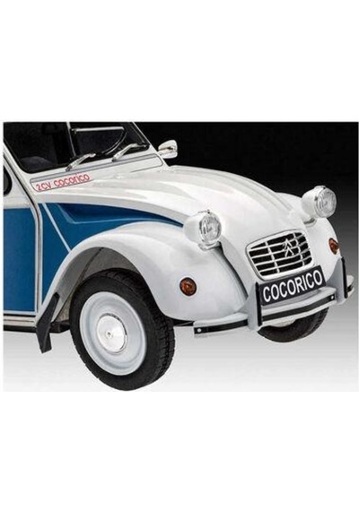 Revell Maket Seti Citroen 2Cv Cocorico Level4 1 24