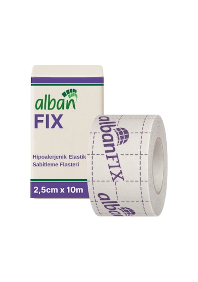 Fix 10 Kutu Kombo Paket- Elastik Sabitleme Bandı. Elastik Non-woven Medikal Flaster