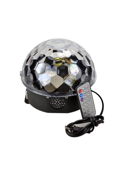 Parti Malzemesi Sese Duyarlı Bluetoothlu Led Küre Disko Topu Renkli Işıklı Lazer Görseldeki Renk