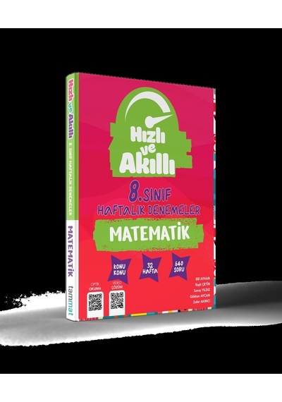 Tammat Hızlı Ve Akıllı 8. Sınıf Haftalık Denemeler Matematik