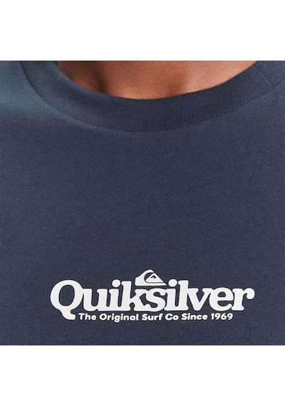 Quiksilver Fineline Erkek Lacivert Tişört