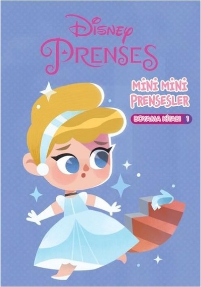 Disney Prenses - Mini Prensesler Boyama Kitabı - 1- Doğan ve Egmont Yayıncılık