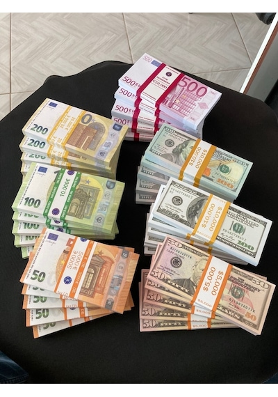 Aykar Yeni 35 Deste Karışık Para 50-100-200-500 Euro Ve 50-100-100 Dol