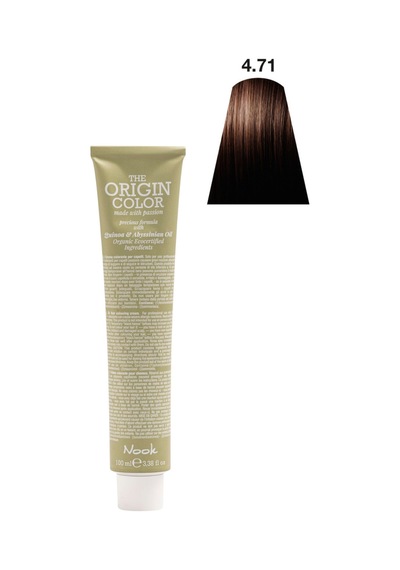 Nook Origin Color Profesyonel Saç Boyası 100 ML Küllü Kahve