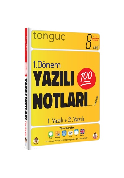 Tonguç 8. Sınıf Yazılı Notları Set 2 Kitap - 1 Ve 2 Dönem Yazılı Tonguç 8. Sınıf Yazılı Notları Set 2 Kitap - 1 Ve 2 Dönem Yazılı