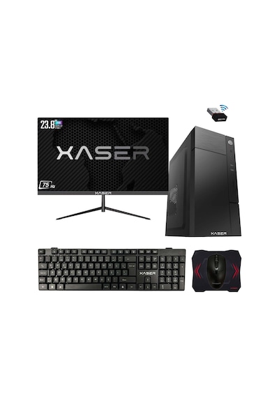 Xaser XSR422 i7-6700 8 GB 256 GB SSD 23.8" Free Dos Masaüstü Bilgisayar