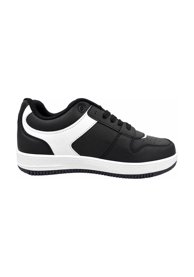 Papucumun Dünyası Unisex Bağcıklı Hafif Sport Tasarım Günlük Mevsimlik Sneaker Siyah