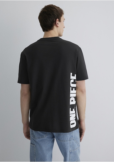 Mavi Loose Siyah Erkek T-shirt M0612662-70092 Siyah