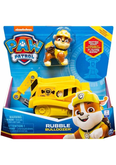 Paw Patrol Görev Aracı ve Kahraman  Seti  Rubble