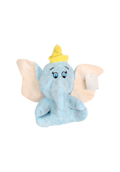 Peluş Renkli Fil 30 Cm. Çok Renkli