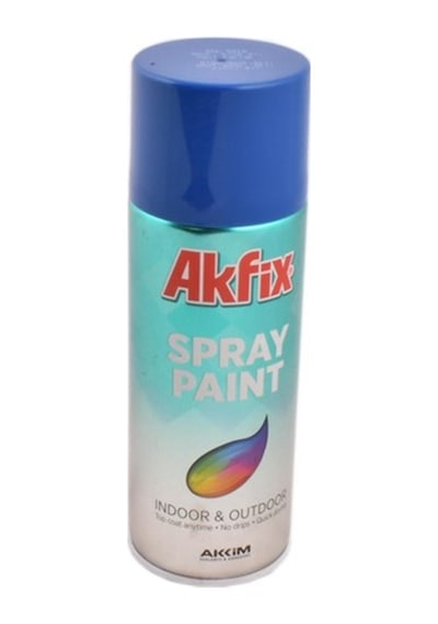 Akfix Parlak Mavi Sprey Boya 400 Ml