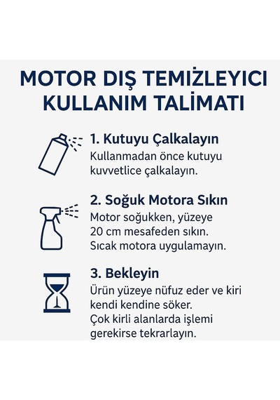 Motor Diş Temizleme Aeresol 500 Ml