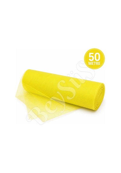 Süsleme Tülü Sarı Grek Tül 50 M Tüm Yaşlar