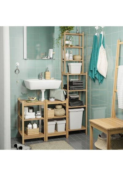 Ikea Hållbar Atık Ayırma Kutusu, Açık Gri, 3 Lt