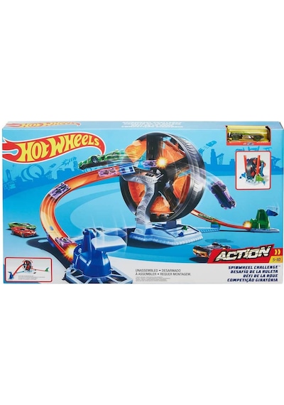 Hot Wheels Dönen Tekerlek Macerası Yarış Seti - Gjm77