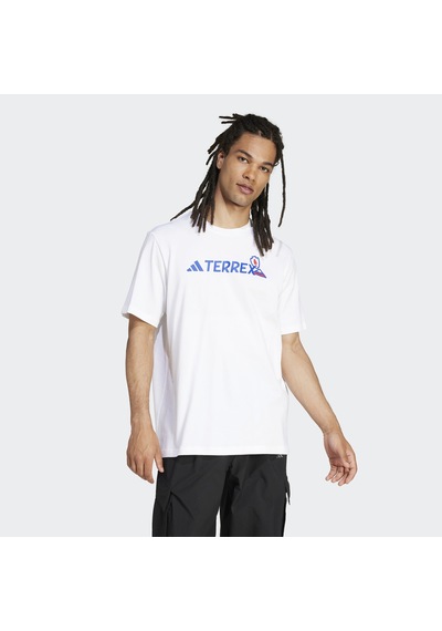 Adidas Terrex Graphic Erkek Beyaz T-shirt Jı9164 Beyaz