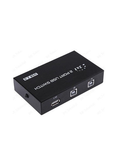 2 Port USB PC Tarayıcı Yazıcı Değiştirici Switch