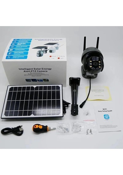 4g Speed Dome 360 Hareketli Solar Güneş Enerjili 1080p Ip Kamera-136019