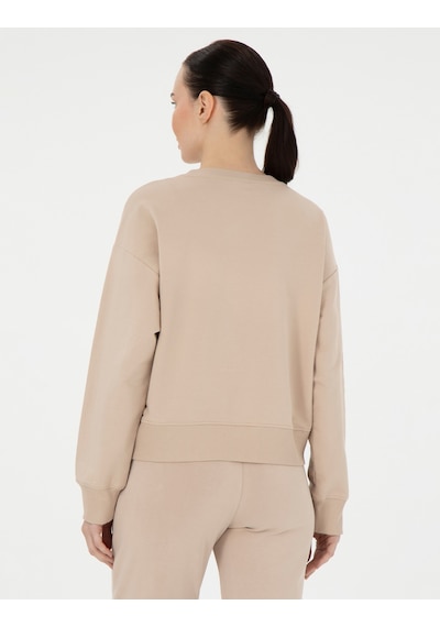 Pierre Cardin Kadın Bej Sweatshirt 50308055-vr011 Bej