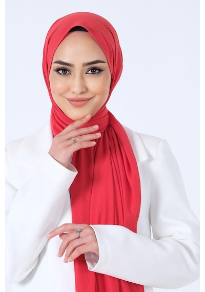 Harem Scarf Asya Şal - Kırmızı - Kırmızı