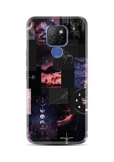 General Mobile Gm9 Pro Kılıf Boutique Baskılı Resimli Ay Pattern Pcode -030