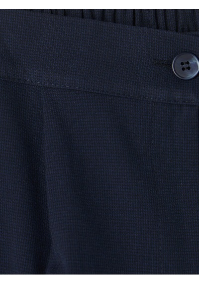 Lcw Modest Lacivert Beli Lastikli Geniş Paça Pileli Kadın Pantolon