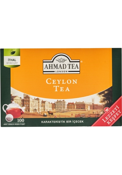 Ahmad Tea Avantaj Paketi 2 Li English Breakfast + Ceylon 100 Lü Poşet Çay