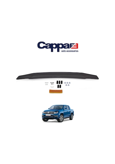 Cappafe Vw Amarok Ön Kaput Koruyucu Rüzgarlık 4Mm Abs 2010-2020