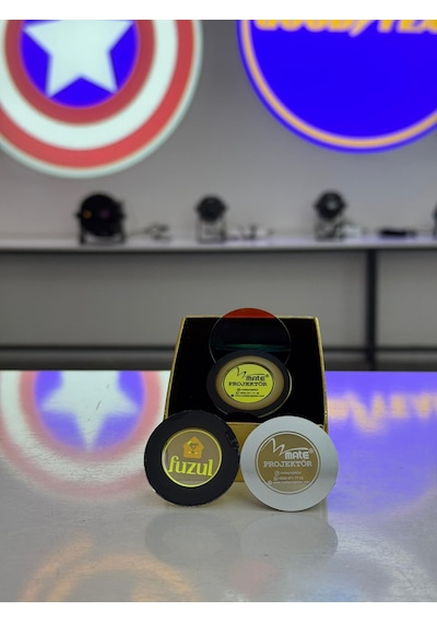 Mate Logo Projektör -renkli Logo- Yeni Nesil Işıklı Reklam Projektörü