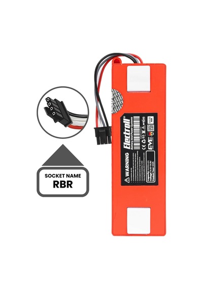 Roborock Qrevo Curvx Uyumlu Batarya 6400mah Robot Süpürge Bataryası Qrcx02-00