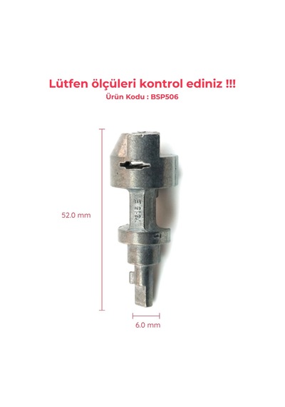 Kontak Şaft Kilit Silindir Mili Toyota 7615e 45020-12-11 İçin