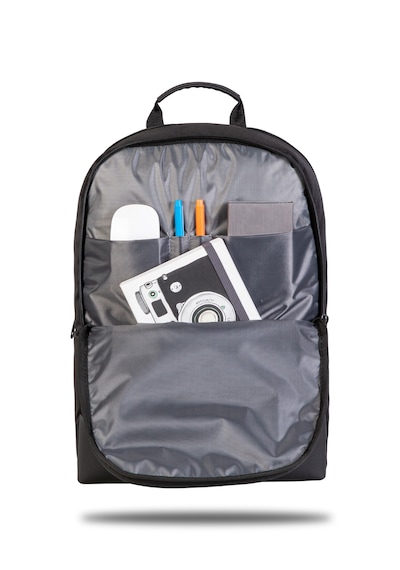 Navee Sırt Çantası - Bölmeli Taşıma Çantası - 15.6 Inç Uyumlu Laptop Çantası Askılı Su Geçirmez - 13x32x44 Cm siyah