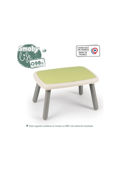 Smoby Çocuk Masası - Pastel Beyaz Ve Yeşil 880408 Yeşil
