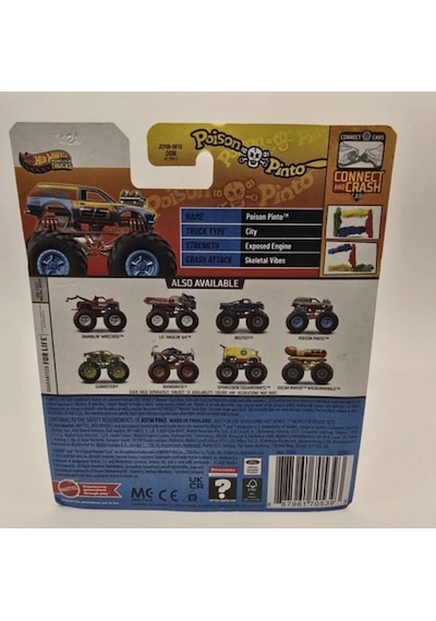Hot Wheels Monster Truck - Poıson Pınto Nocolor
