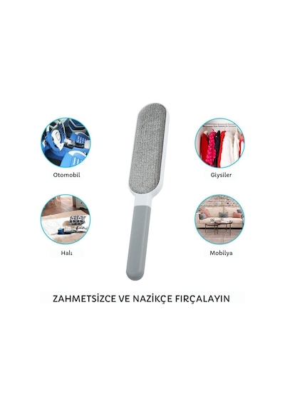 Tüy/kıl Temizleme Fırçası-kedi/köpek Kılı Temizleme Fırçası-çift Taraflı Tüy Toplayıcı