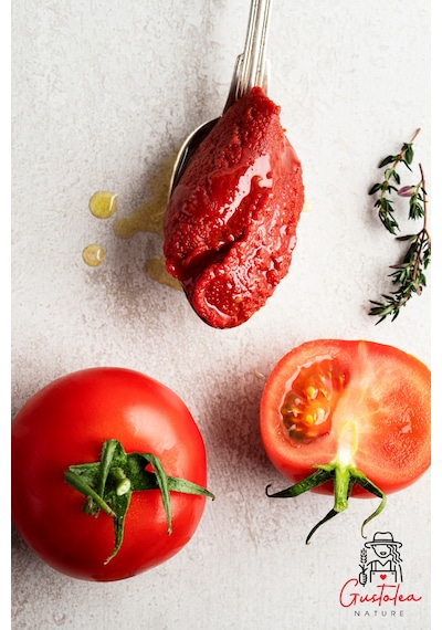 Gustolea Ev Yapımı Güneşte Kurutulmuş Domates Salçası 1 KG