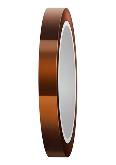 Kapton Bant 10mmx33m Yüksek Isıya Dayanıklı Yanmaz Bant 1cm