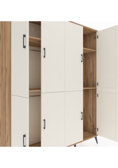 Hyperion Gardrop 4 Raflı 8 Kapaklı 4 Askılı 176x44x221 Çam-aytaşı/çam Aytaşı/çam Hyperion Gardrop 4 Raflı 8 Kapaklı 4 Askılı 176x44x221 Çam-aytaşı/çam Aytaşı/çam