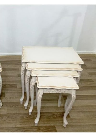 Zigon Avangart Model Kayın Torna Mdf Tabla Parlak Gold Boya Iskel