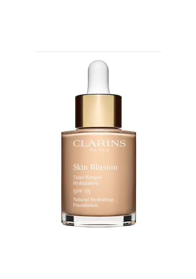 Clarins Skin Illusion Natural Hydrating Fondöten 105 Nude Spf15 30 ML
