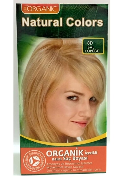 Organıc Natural Colors Saç Boyası 8D Bal Köpüğü (546565680)
