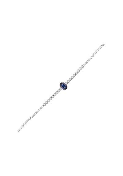 1.10 Karat Safir Pırlanta Bileklik - Hrd Sertifikalı